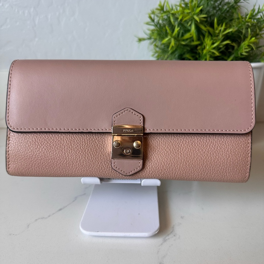 Furla Pink Metropolis BiFold Wallet